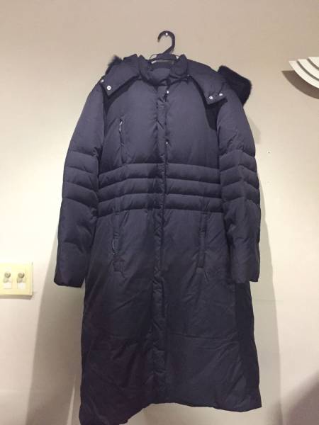 [美品]　AIGNER ロングダウンコート