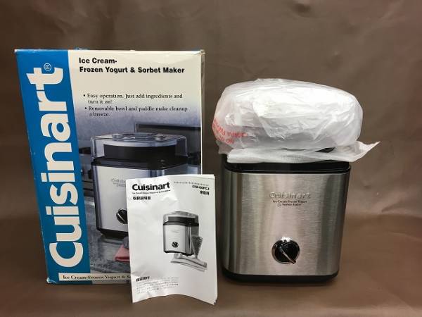 ☆未使用品 クイジナート アイスクリームメーカー CIM-60PCJ キッチン