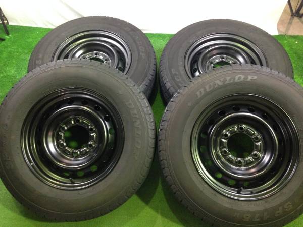 即納 200系 ハイエース スタッドレス レジアスエース 195/80 2