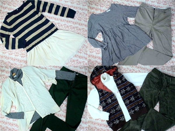 2-5038★L～LLサイズ♪ナチュラル系★まとめ売り50着★ブランド