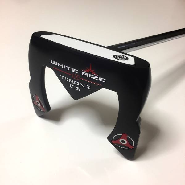 【美品】オデッセイ WHITE RIZE TERON　CS パター SuperStroke