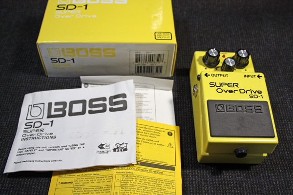 【BOSS】SD-1 Super OverDrive 元箱・取説付 美品 ジャンク