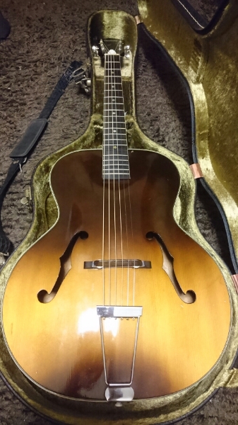 【ビンテージ・ジャンク】Harmony Monterey アーチトップギター Monterey Harmony Archtop Guitar ハーモニー Old アーチトップギター
