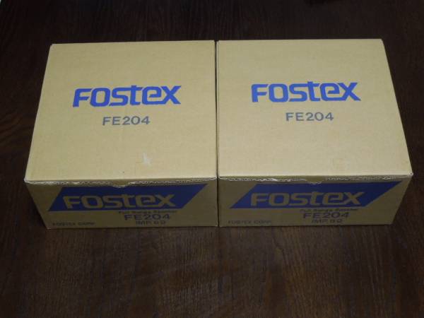 FOSTEX フルレンジユニット FE204 Yahoo FE204（ペア）コードAB