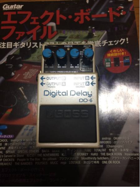 BOSS DD-6 Digital Delay デジタルディレイ 最大5.2秒 BOSS Digital