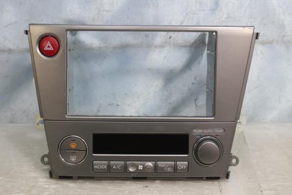 BP BL レガシィ 前期 純正 オーディオ エアコン パネル 2DIN 11 BPBL