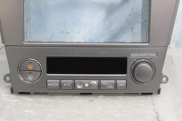 BP BL レガシィ 前期 純正 オーディオ エアコン パネル 2DIN 11 BPBL