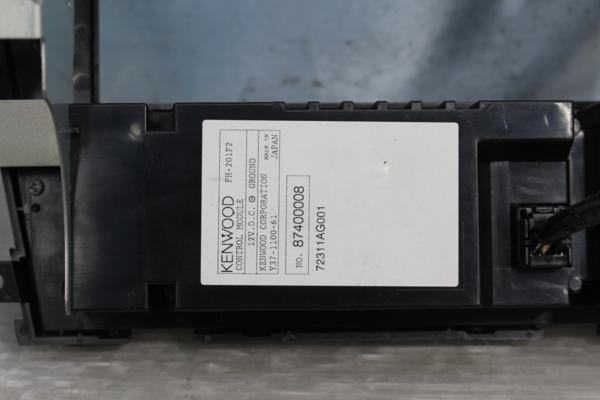 BP BL レガシィ 前期 純正 オーディオ エアコン パネル 2DIN 11 BPBL