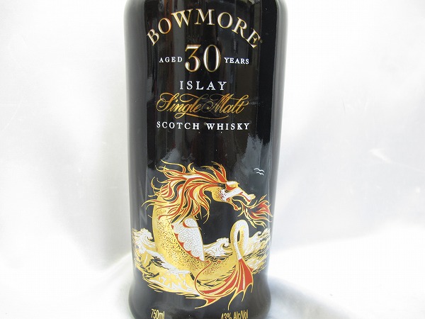 未開栓】BOWMORE ボウモア 30年 セラミックドラゴン 750ml ご注意必ず