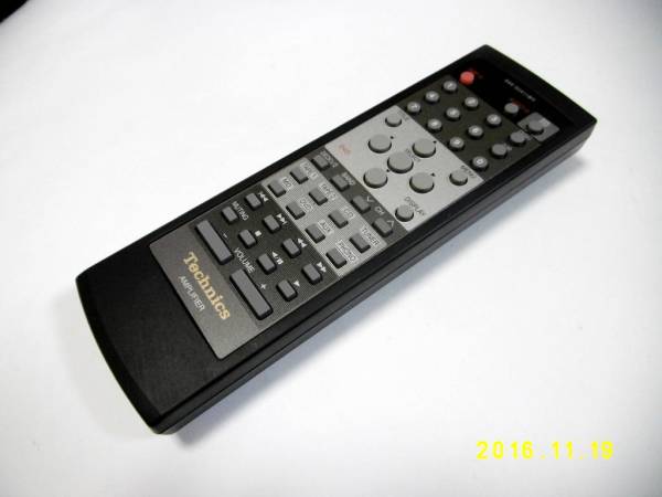S553 オーディリモコン 希少！Technics RAK-SUA11WH テクニクス 中古