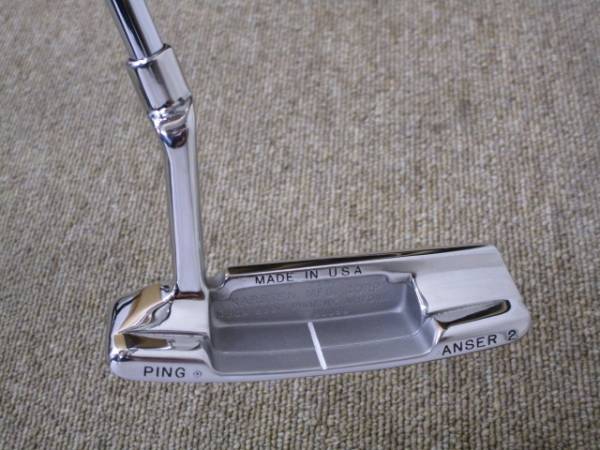 PING アンサー2 ミラーフィニッシュ！ 新品シャフト装着！ PING パター