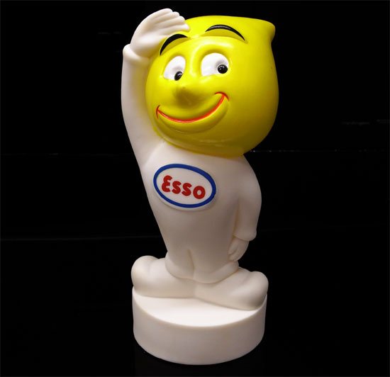 ESSO 貯金箱 - エッソ オイル ガソリン レトロ ヴィンテージ 石油 