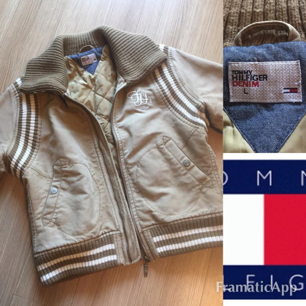 ☆美品トミーヒルフィガー スタジャン ジャケットL/パーカーm xl TOMMY 