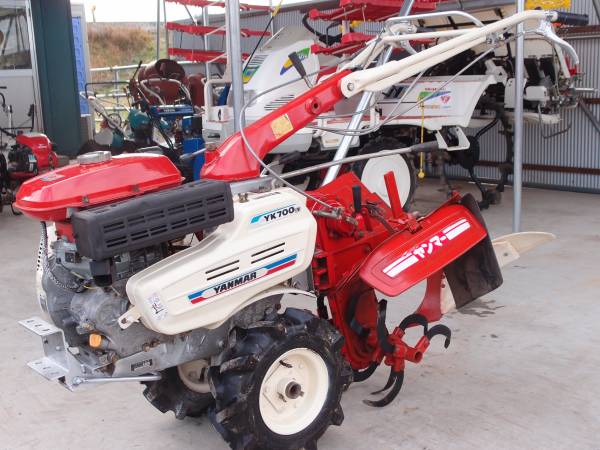 中古 ヤンマー 管理機 YK700 アポロ培土器付 整備済