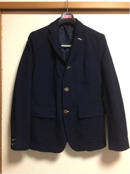 コムデギャルソン オム ポリエステル 縮絨 ジャケット S