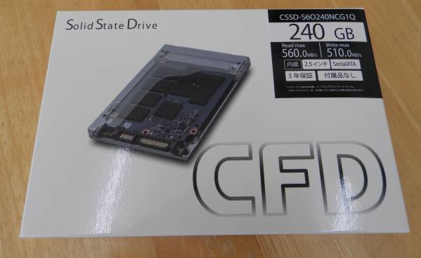 新品 CFD SSD 240GB CSSD-S6O240NCG1Q