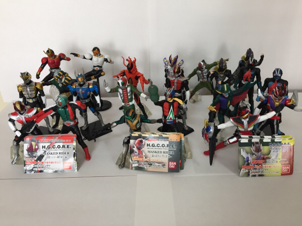 HGCORE 仮面ライダー まとめ52種セット ジャンク