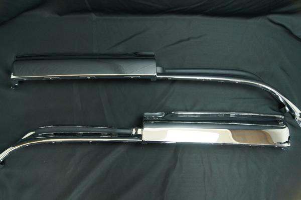 いすゞ３２０フォワード用メッキブリスターフェンダー左右セット