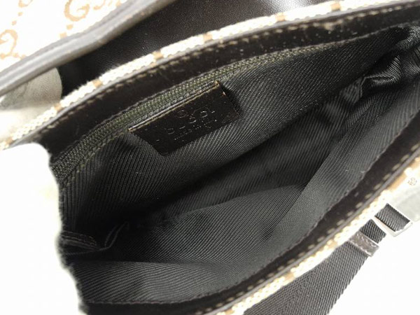 1円 グッチ GG キャンバス ウエストバッグ CA629