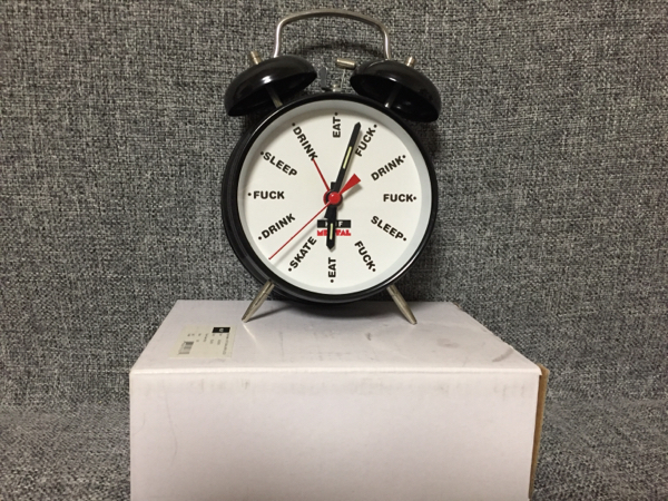 HUF - HUF⁄ハフ SKATE MENTAL ALARM CLOCK 時計 置き時計の通販 by