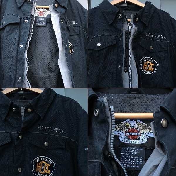 【即決】ハーレーダビッドソン コットン ジップブルゾン