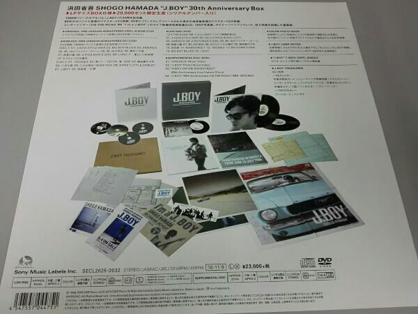 浜田省吾 “J.BOY 30th Anniversary Box(完全生産限定盤) 浜田省吾“J