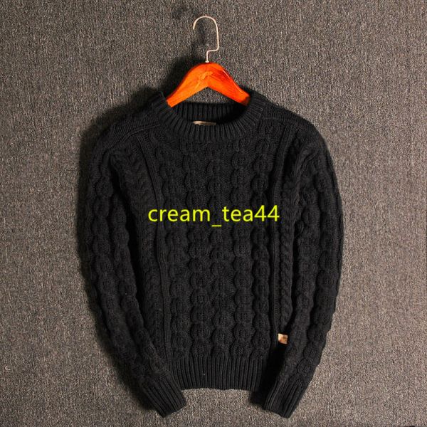 2016新作※SCOTCH&SODA※☆高級メンズニットセーター黒XL