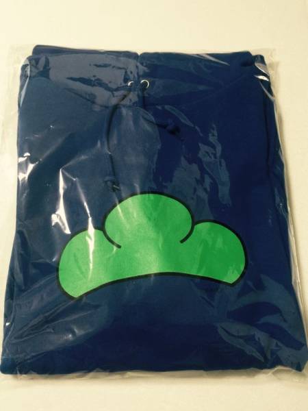 新品 おそ松さん 公式 松パーカー グッズ ブルーカラ松 青ブルー