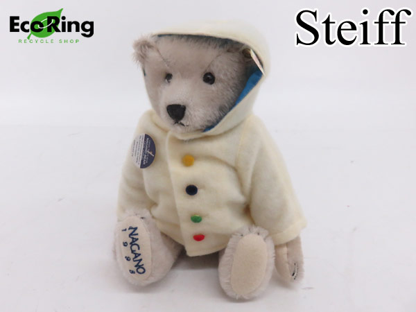 長野オリンピック1998 STEIFF テディベア限定品 シュタイフ 1円 超美品