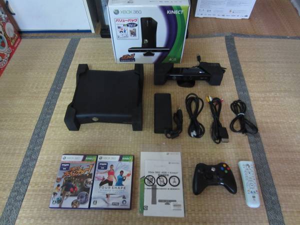 純正廉価 Xbox 360 4GB Kinect バリューパック おまけ 【公式通販】