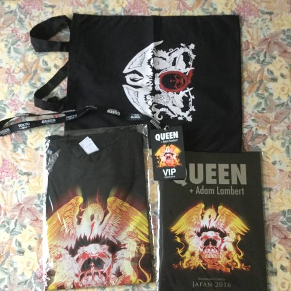 新品 QUEEN+Adam Lambert 日本武道館 SS席 限定グッズ QUEEN＋アダムランバート 武道館SS/VIP限定グッズ □2016年9月21-23日