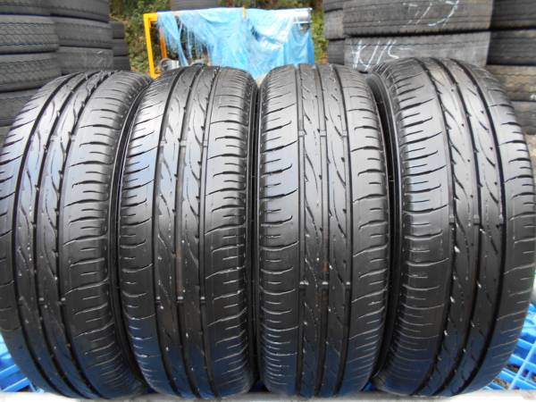 DUNLOP　ENASAVE　175/60R15　81H　極上超バリ山4本価格　Z-16