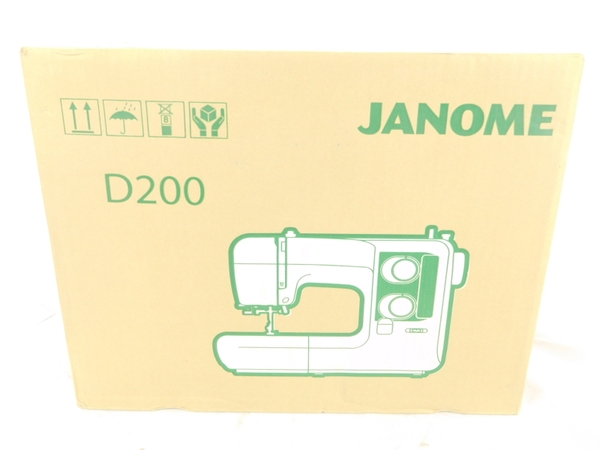 未使用 JANOME D200 蛇の目 電子ミシン 裁縫 家庭 K2193178 未使用