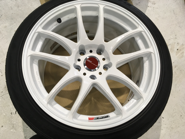 workエモーション極 BMW E46等 17インチアルミ&タイヤ4本セット workエモーション極 BMW E46等 17インチアルミ&タイヤ4本セット