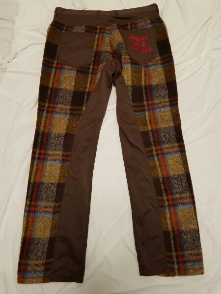 ダンスウィズドラゴン　シャギーストレッチボトム　新品size5