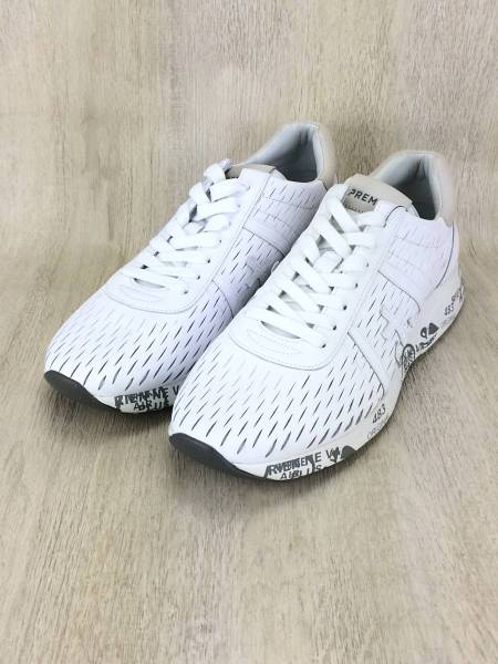 PREMIATA◆ローカットスニーカー/43/WHT/レザー