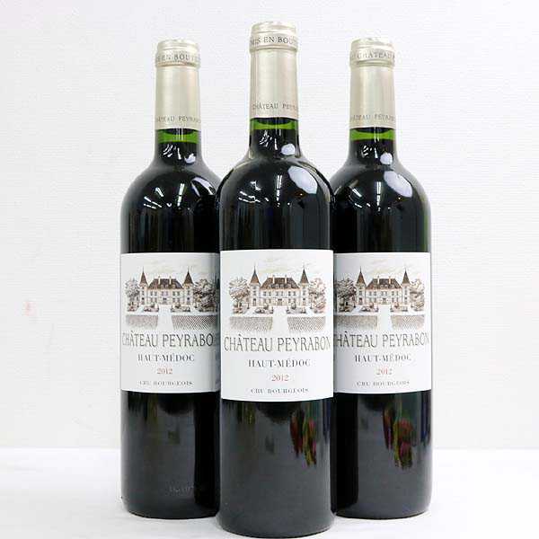 ☆3本/シャトーペイラボン オーメドック 2012年 T6L15121-3