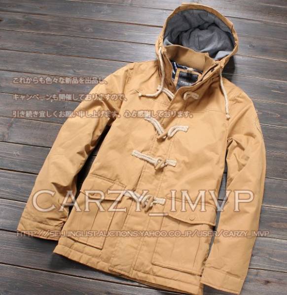 G34-新品！スペイン・springfield薄綿フード付きジャケット180