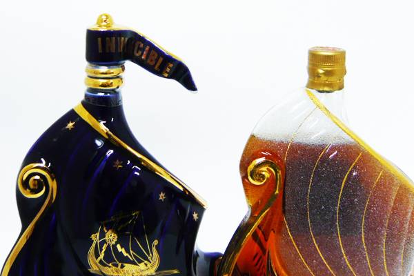未開栓 古酒 LARSEN COGNAC ラーセン バイキングシップ 未開栓】ラーセン バイキングシップ S.A クリア 2本セット 【公式通販】