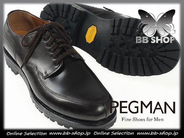 ◆5473◆定3.9万PEGMAN ペグマン新品牛革ビジネスシューズ26.5茶