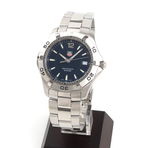 1円～ 美品 本物 TAGHEUER タグホイヤー アクアレーサー WAF1113