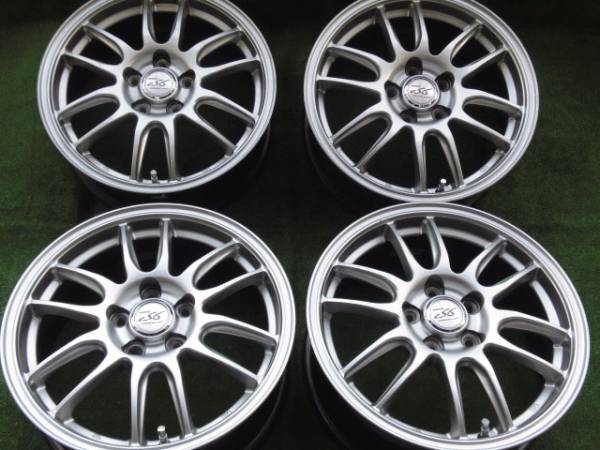 ☆美品マナレイＤＩＯＳ　軽量１５インチ５穴１００ピッチ：４本