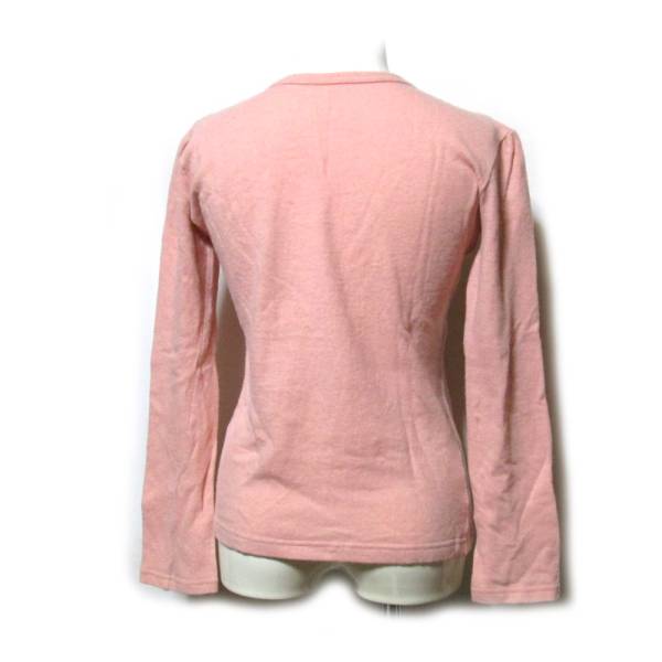 Yohji Yamamoto ヨウジヤマモト 定番 サーモンピンク ニットセーター ★100681 Yamamoto Yohji POUR 2019-20 WINTER FLOWER