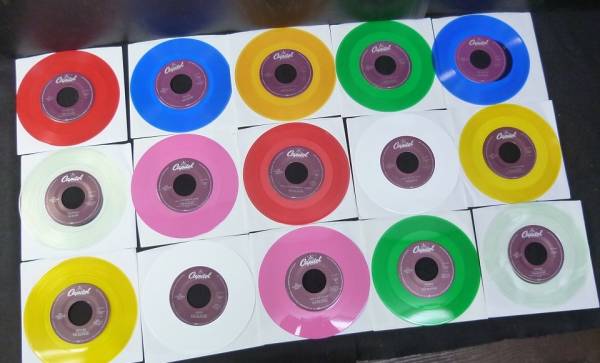 ビートルズ JUKEBOX '96年 USキャピトル カラー・シングル盤 15枚 ビートルズ US盤ジュークボックス用シングル 15枚 CAPITOL* ビートルズ