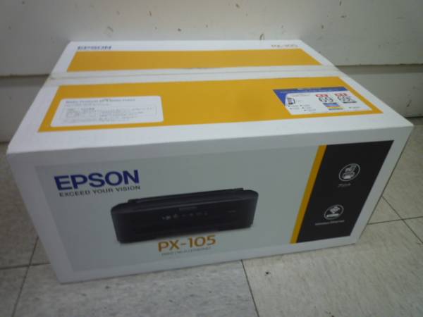 ☆未開封未使用品☆エプソン インクジェットプリンター PX-105 未使用