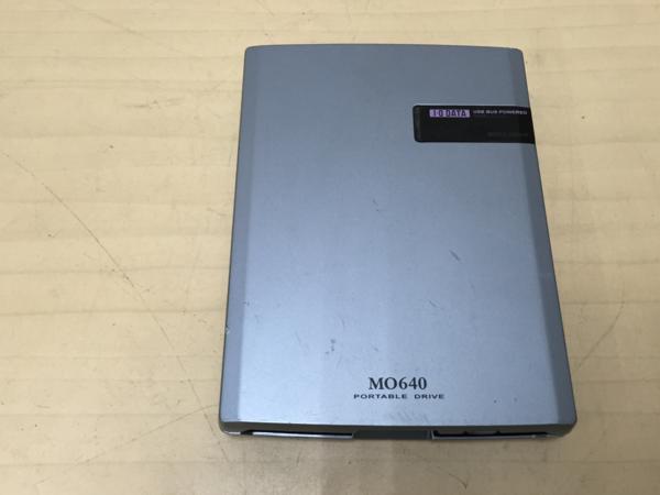 PC周辺機器 Logitec Mac & Win 640MB 外付 MO ドライブ SCSI