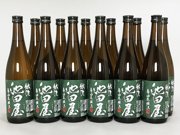 ☆至極の逸品☆越後池田屋 辛口本醸造15度 720ml×12本 ☆ 【公式通販】