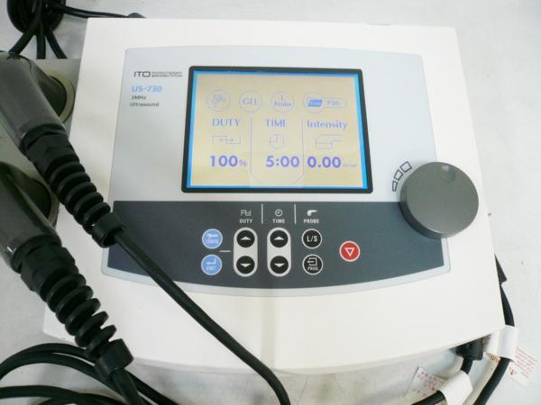 完動品】 伊藤超短波 超音波治療器 イトー US-730 3MHz 人気(健康用品 
