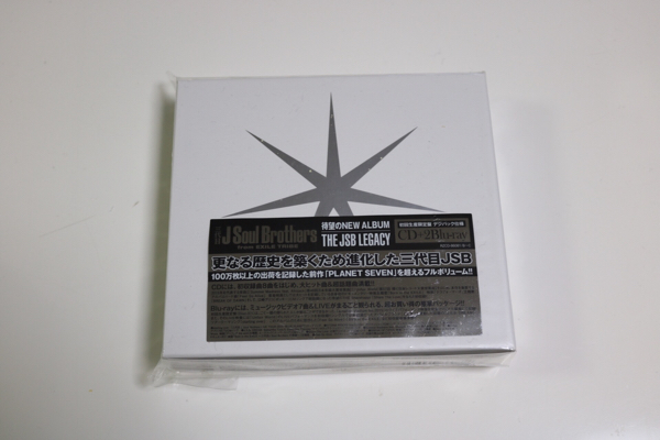 三代目j Soul brothers THE JSB LEGACY CD＋2Blu-ray初回盤