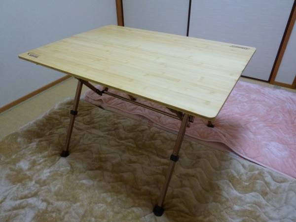 コールマン コンフォートマスター バンブーラウンジテーブル Coleman